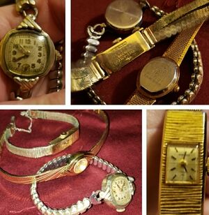 3 Ladies Antique Watches